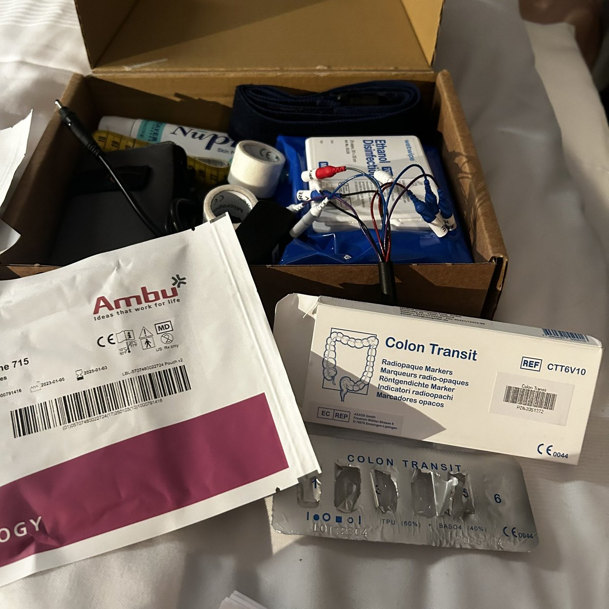 crippo's tweet image. The things we do for research!   #Parkinsons #sleeptest #colontransit #biome #Neurology