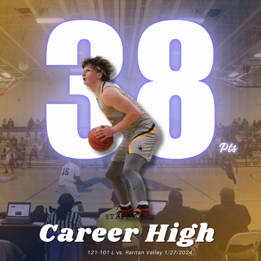 WCC_Athletics's tweet photo. Congratulations to both Wyatt Triestman and Yenfry Paulino on their Career-High Games! Triestman dropped 38 back on Jan 27th while Paulino had 34 last night against Morris! #VikingStrong https://t.co/05F4ocJQmk
