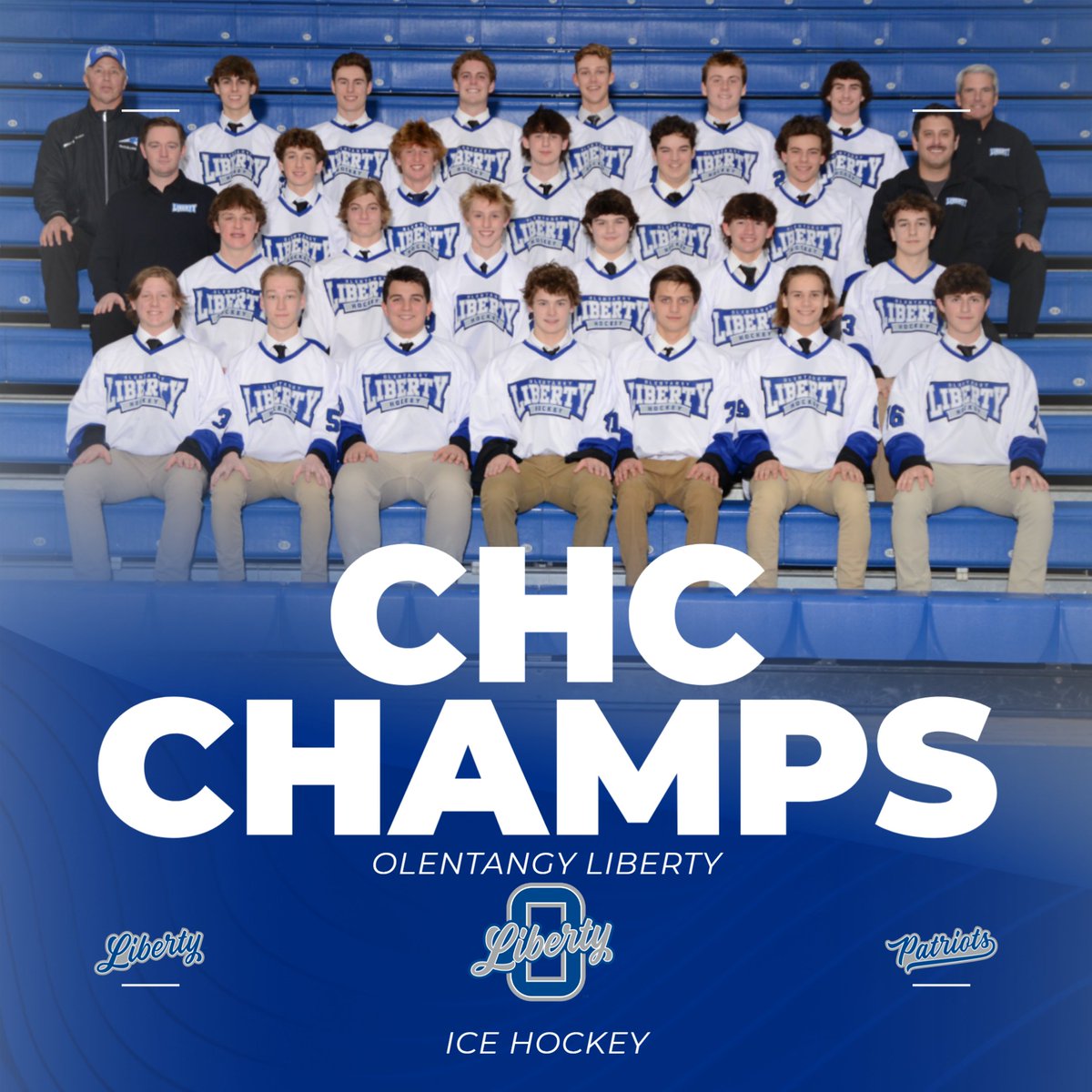 Congratulations <a href="/OLHS_GBK/">Liberty Basketball</a> &amp; <a href="/OLHSHockey/">Liberty Patriots Ice Hockey</a> on winning their respective league titles this past week! Girls Basketball is back in action on Friday at Davidson and Ice Hockey is back at it Thursday in the CBJ Cup vs. New Albany! #CHAMPS