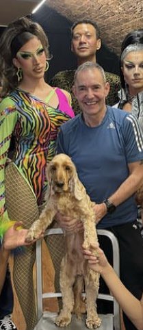 funeralsparade's tweet photo. @gideja @AmorSegan @theflopteezher @Mirage_amuro he just has a ugly dog https://t.co/B9eAE5NKZy