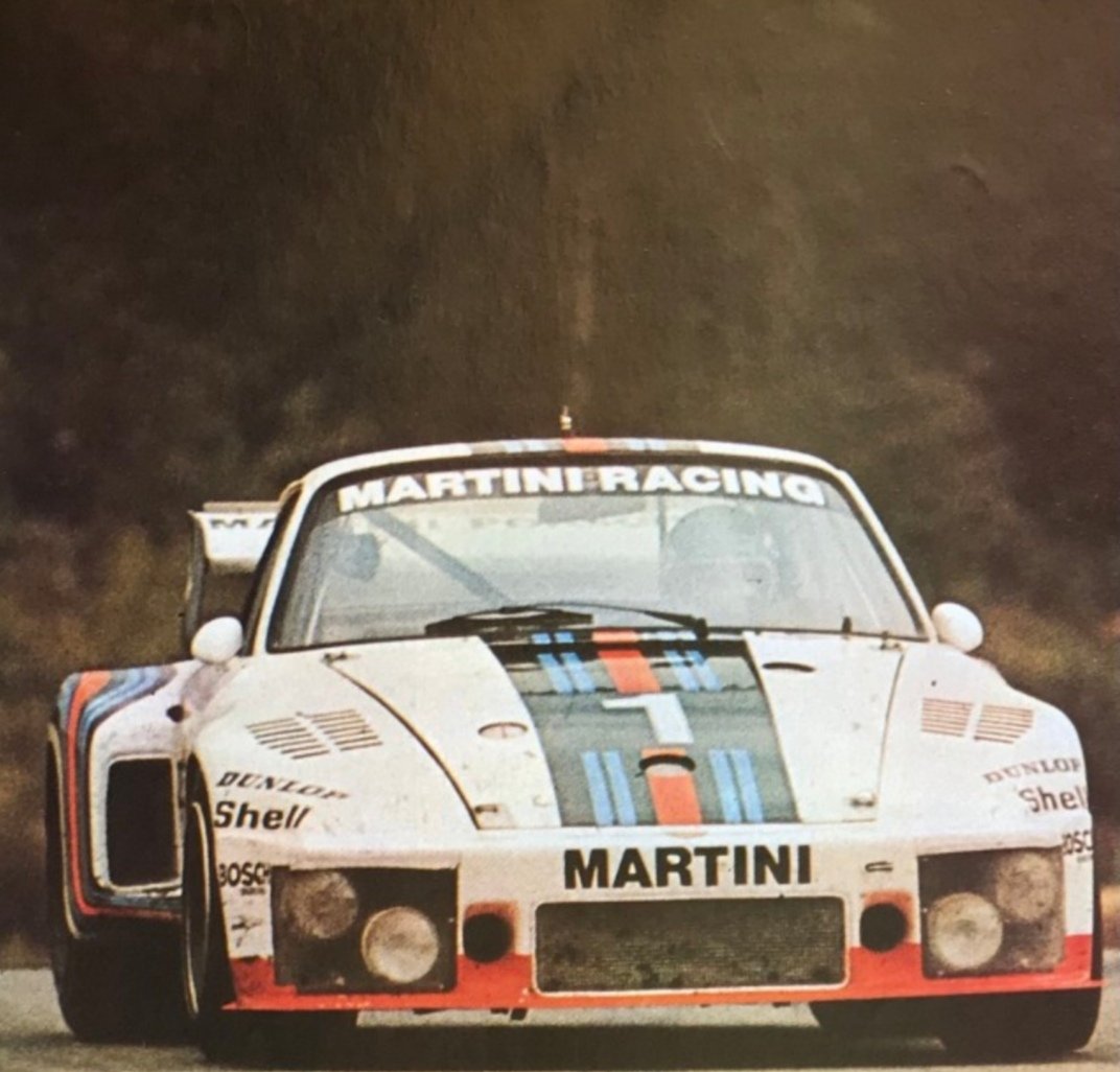 1976 #Dijon_Prenois 6 hours🏁
Jacky Ickx 🇧🇪 Jochen Mass 🇩🇪
#1 Porsche 935 Martini Racing (Winner 🥇)
#Endurance_racing