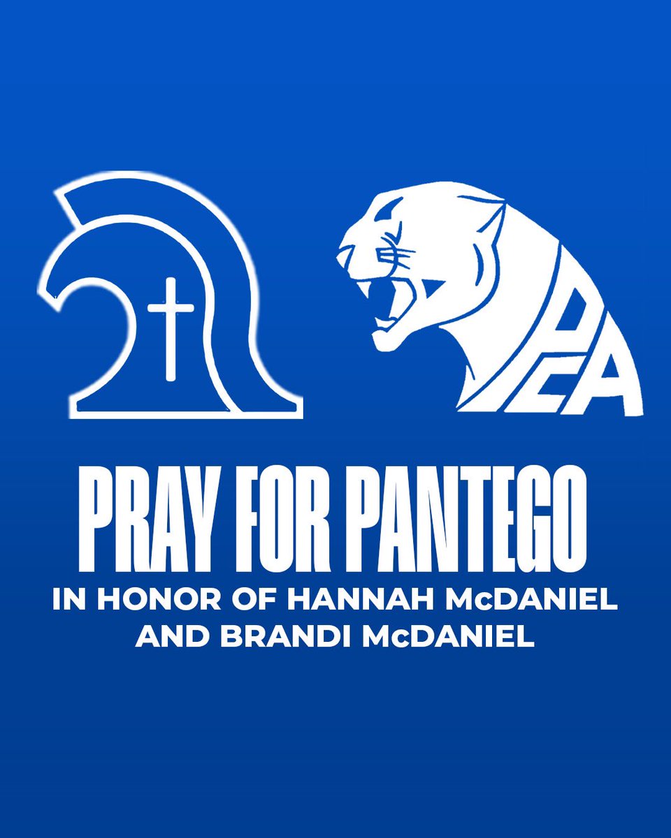 TCA Athletics is praying for our neighbors over at @PantegoPanthers during this difficult time for the Panthers family. The Trojans are with you!