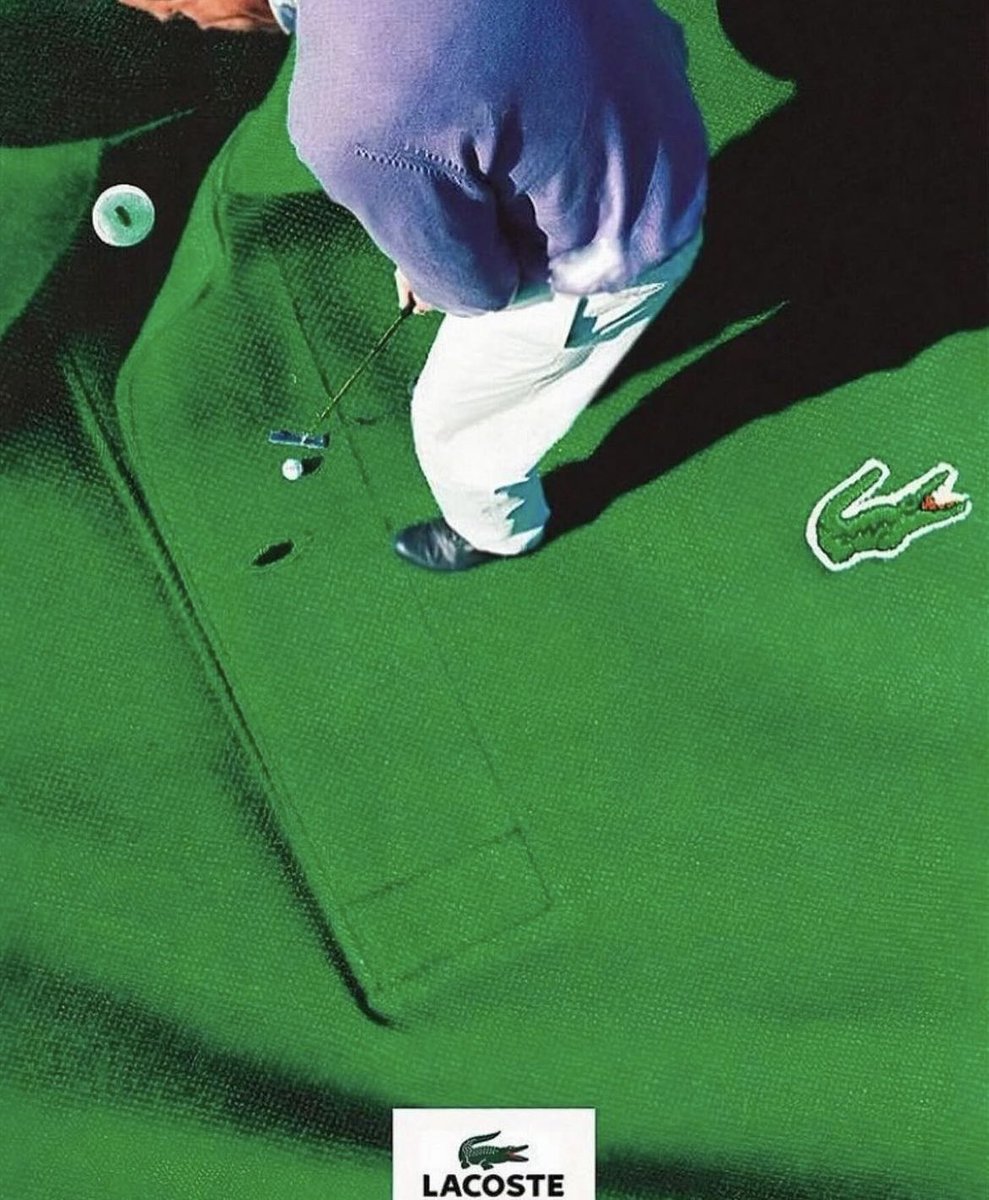 Vintage Lacoste ad 🤌🏼🔥