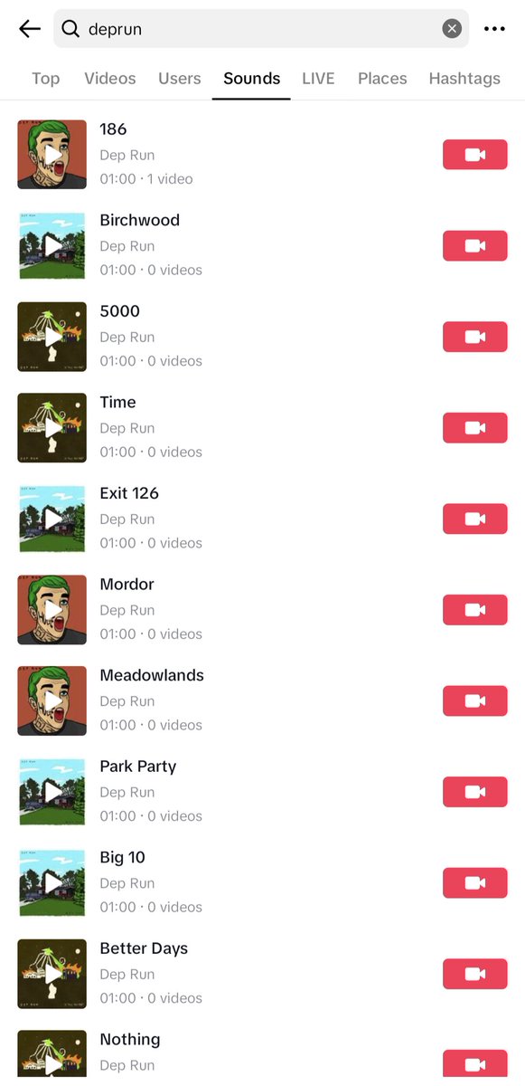 UMG removes music from Tiktok so use this instead: