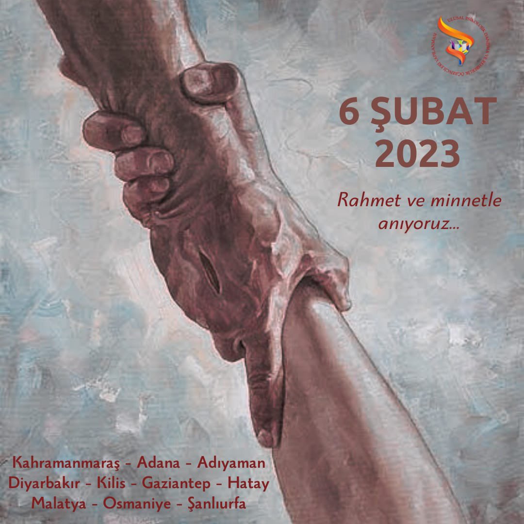 Rahmet ve minnetle anıyoruz.. #6subat2023