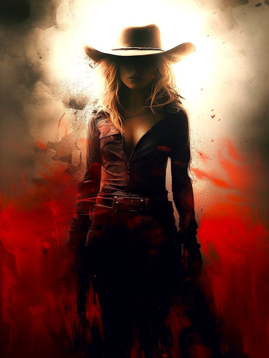 damianScott_NFT's tweet image. Good night ! ✨

So tired tonight, a lot of work today ! Just time to create this artwork  I love! 🥰

See you tomorow ! 💋🫂🫶🏼

"The cow girl" on #objkt