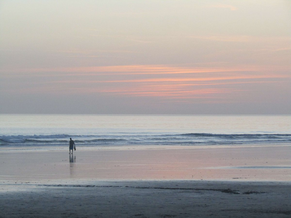 El suave desplome de un día