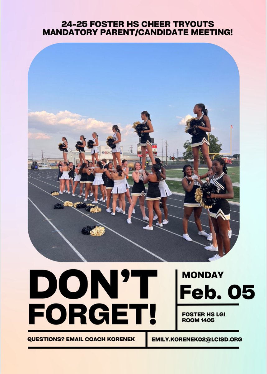 Foster Cheer tweet media