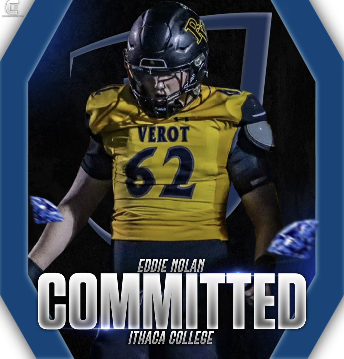 Blessed to announce my commitment to Ithaca College