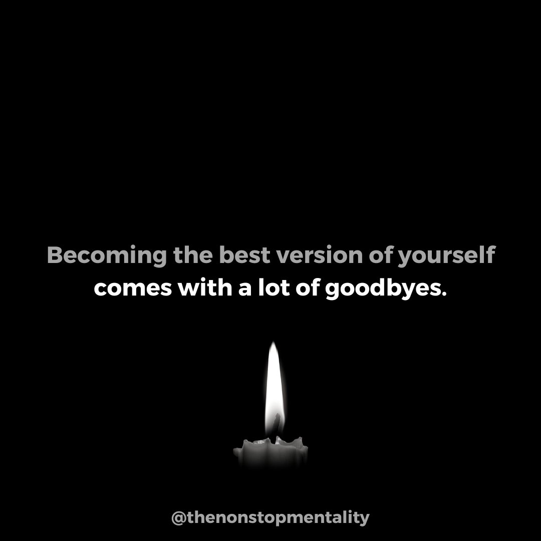 nonstopmindset's tweet photo. Letting go to level up. https://t.co/CzrzOTqcNc