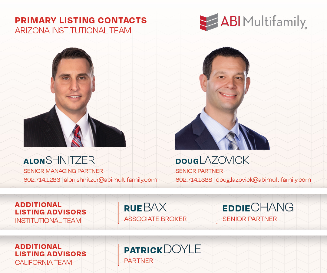 Just Listed: Granite Creek Apartments
 -80 Units in Rocklin, CA
- Available Individually or With City Villas Apartments (70 Units in San Diego, CA)

Visit our website or log on to your MyABI account for more information!

#realestate #invest #rocklin #cre #sierracollege