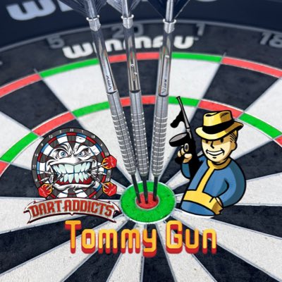 TomWalker2207's tweet photo. #NewProfilePic my new logo and darts name 😂 what’s peoples opinions 🙌🎯💪#lovethedarts #darts #pdc #winmau #blade6 https://t.co/YvpGrv0mbq