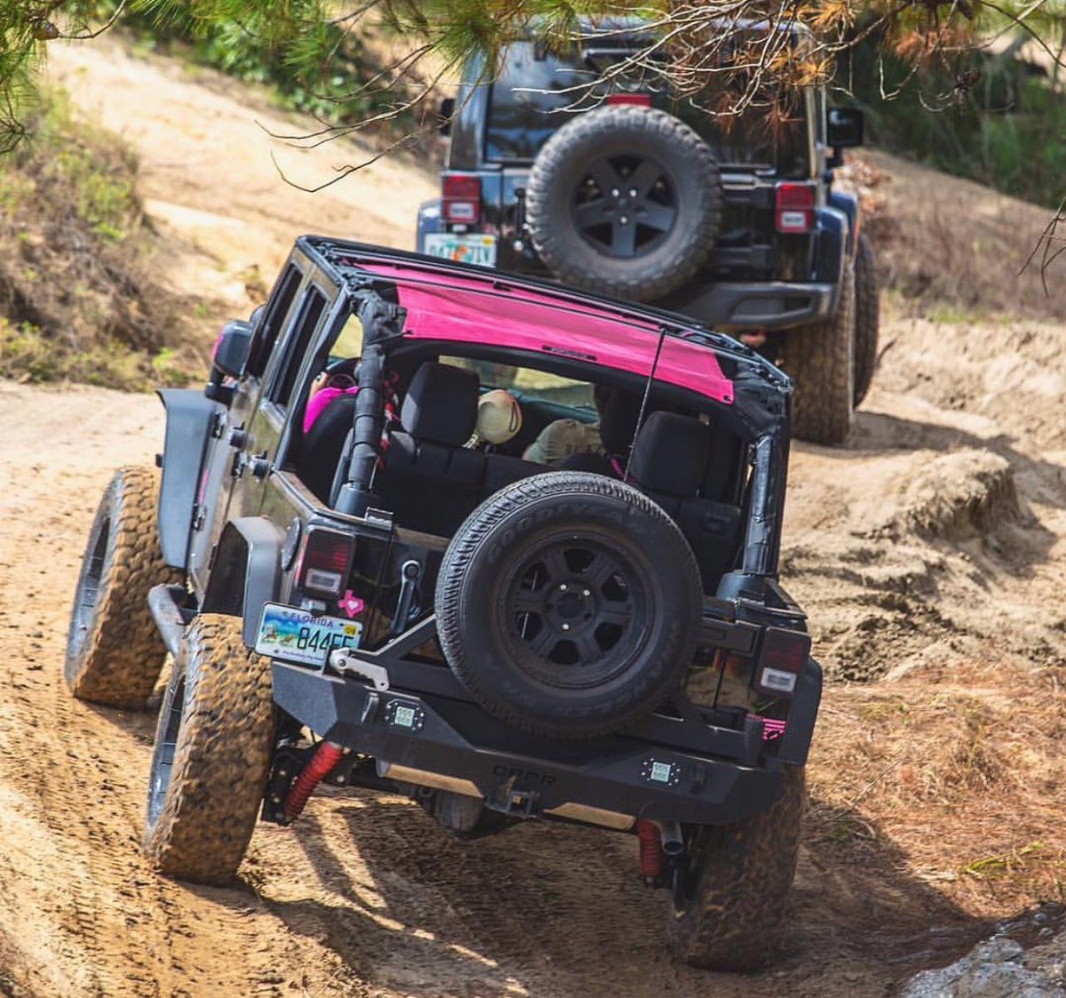 SpiderWebShade's tweet image. Happy Monday! 😊 Who else is looking forward to the new week?! 👀 This vibrant pink @spiderwebshade shadetop adds the perfect pop of color and shade to your Jeep! 😎 Order your @spiderwebshade shadedetop today! 🙌 📸REPOST : @jeepquestexpo #spiderwebshade #shadebrigade #swsrepost