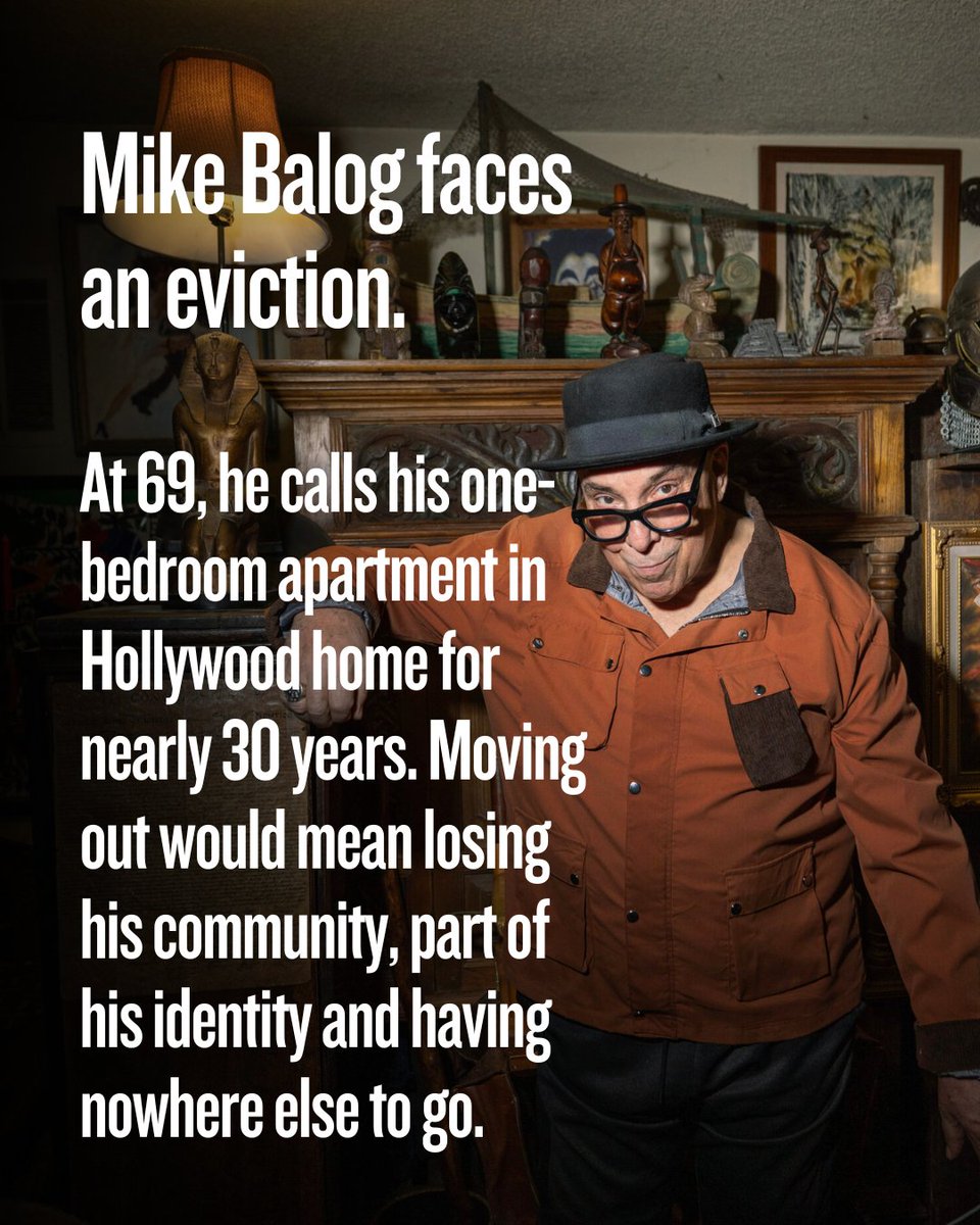 When a person is evicted, the impact often endures long after they move out. For someone like Mike Balog, an eviction can make it far more difficult to secure another apartment.⁠ Story by @iamethanward Photos by @Photospice capitalandmain.com/in-the-los-ang…