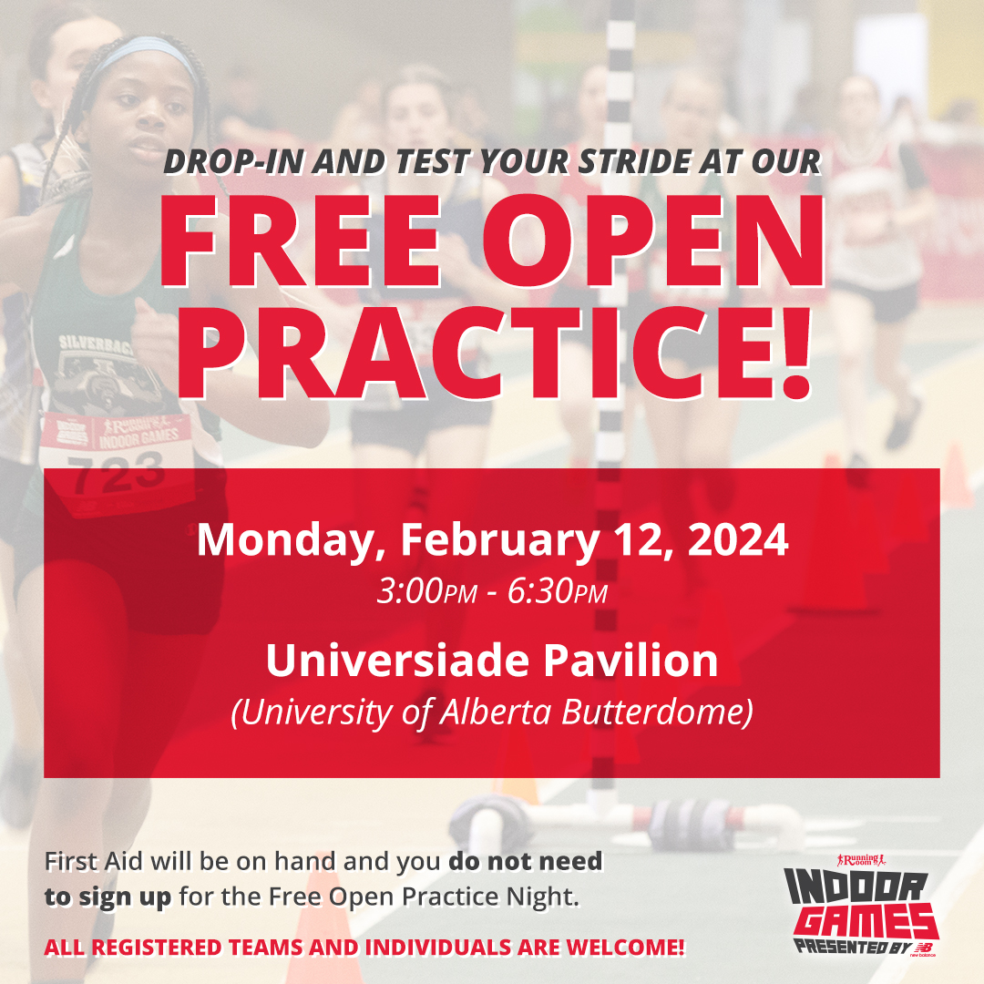 Drop-in and test your stride at our free open practice on Feb 12!

indoorgames.ca
