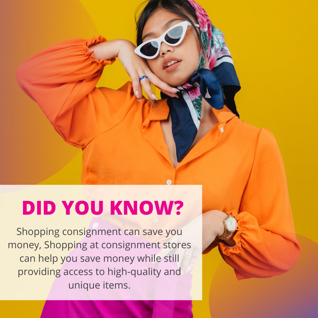 AravendaGlobal's tweet image. Looking fabulous on a budget has never been easier! 💃 Resale and consignment stores offer high-quality items at a fraction of the cost of buying new. Save money while still looking amazing! 💰👌👗 #AffordableFashion #ResaleChic #LookGoodForLess