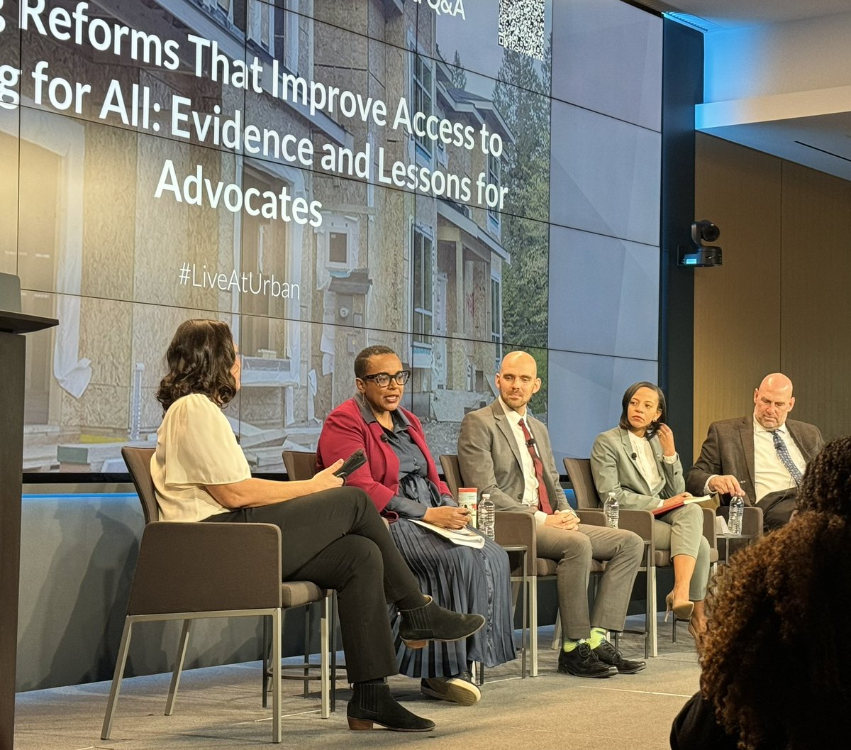 We are #LiveAtUrban with @urbaninstitute and @Habitat_org exploring how zoning reforms impact the #costofhome. “Zoning reform is the first step to creating more equitable spaces for everyone to live and to thrive.”