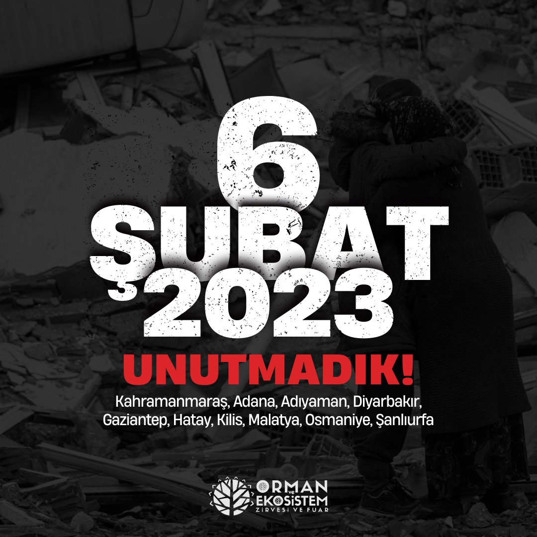 6 Şubat 2023
Unutmadık, Unutmayacağız ❗

#6şubat #6subat #6subatdepremi