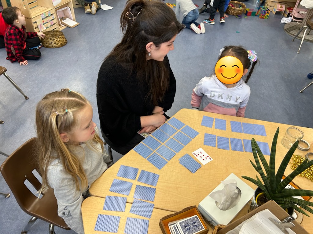Roles were reversed during play-based learning today! These students led me through their game, incorporating their knowledge of 10 blocks. Exercising leadership and communication skills while demonstrating independence!

#earlyyears @EY_uwindsor