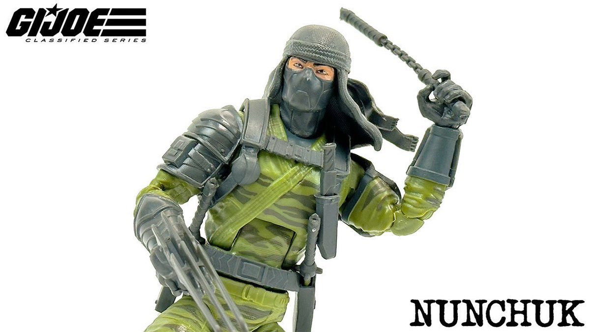 AwesomeNerdShow's tweet photo. Hasbro GI Joe Classified Series Nunchuk action figure review!
@Hasbro @GIJoeOfficial #GIJoe #ClassifiedSeries #Nunchuk #RalphBadducci #NinjaForce #actionfigure #toyreview #Hasbro
-> https://t.co/bU3PHlgZkN https://t.co/EJ69v2mnYj