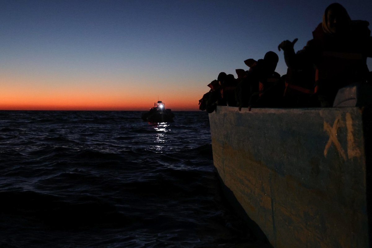 MSF_Sea's tweet photo. 🔴A few hours ago, 134 people have been rescued by our team from of an overcrowded double deck wooden boat, following a distress alert from @alarm_phone.

❗Many of the survivors now on board #GeoBarents are women and children, including two babies aged less than 3 years old. https://t.co/lwO2YBrhUb