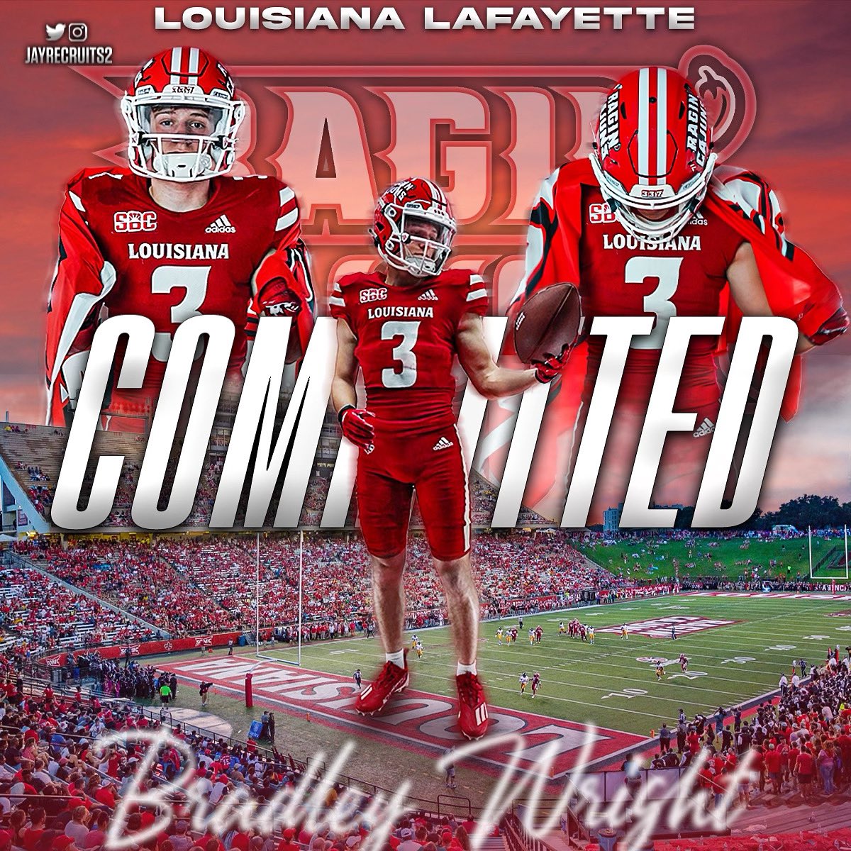 GEAUX CAJUNS‼️‼️🤟<a href="/leg12tim/">Tim Leger</a> <a href="/RaginCajunsFB/">Louisiana Ragin’ Cajuns® Football</a> <a href="/CHSBRAthletics/">CHS Athletics</a>