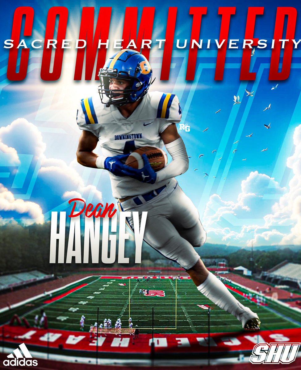 Excited to announce my commitment to Sacred Heart University! @CoachPSap @SHU__Football @FootballDwest