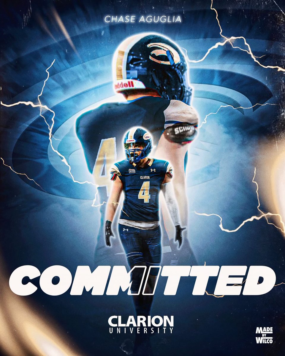 Committed. #wingup <a href="/ClarionFootball/">Clarion Football</a> <a href="/NCtrojansFB/">NORTH CATHOLIC FOOTBALL</a> <a href="/CoachRiz_NCHS/">Chris Rizzo</a> <a href="/MooreIsland4/">Coach Marquese Moore</a> <a href="/TAguglia/">Coach Tim Aguglia</a> <a href="/michaelemcmahon/">Mike McMahon</a> <a href="/Coach_iQ412/">Joe Iaquinta</a>