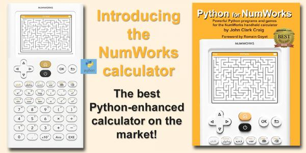 amzn.to/364lA1S - #Python for #NumWorks is full of example programs that will help your #student learn the full potential of this #coding #calculator. From games to #electronics to #financial programs... this book is a must!