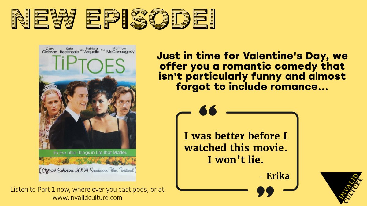 InvalidCulture's tweet photo. An early  Valentine's Day gift from us to you. This month @jeffpreston and @katzmiss are  joined by Ian Carroll to talking about Gary Oldman in a role of a  lifetime. This movie is a RIDE, folks...

Part 1 is available now where ever you cast pods or at https://t.co/DZn1pgSGw7 https://t.co/WOALnp7Q7l