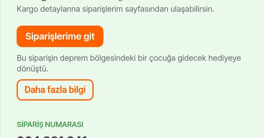 Zypinci's tweet photo. Yarın akşama kadar vereceğin siparişle deprem bölgesine bir çocuğa oyuncak gönderebilirsin teşekkürler @hepsiburada https://t.co/SZoRrsG0Xm