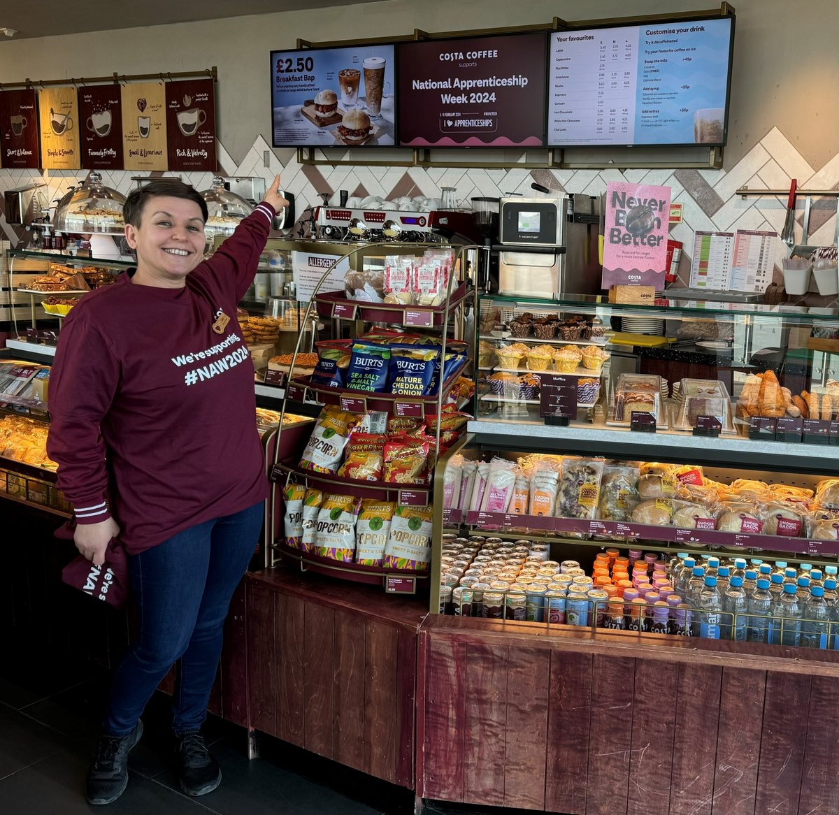 Costa Coffee tweet media