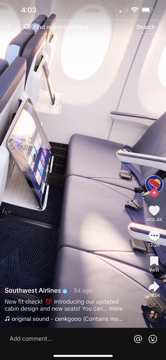 Southwest Airlines is flaunting new razor-thin seats, so now is a great time to remind you that the reason we'll never gave a high speed rail system in America is because Southwest has tirelessly lobbied the government to keep it from happening.
