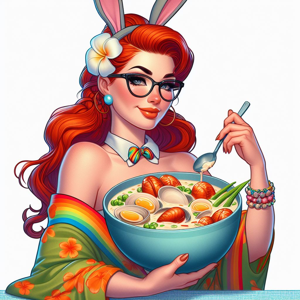DatsAzzyVebbins's tweet photo. Deyr's no way I can celebrate #QuietDay on February 25 when it's @miracleglxpro Historic BIG BANG Anniversary! Notion Wolf Fang Ayame & I as #ColorsOfVictory will have to fuel up on bountiful bowls to commemorate #ClamChowderDay. https://t.co/IoWb0iWuaz