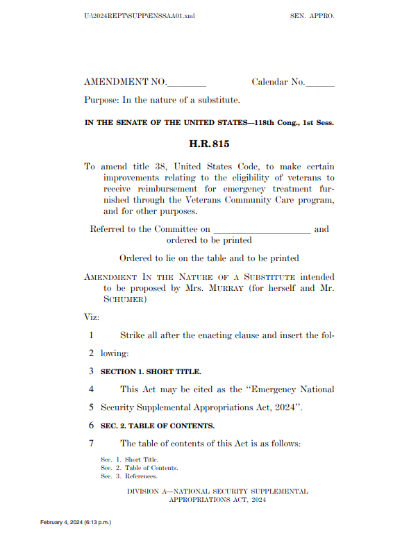 🧵US Senate Border Security bill (Thread)

What is the #BorderSecurityBill?

The US Senate border security bill is a $118 B bipartisan proposal that aims to address the immigration and asylum challenges at the US-Mexico border, as well as provide aid to #Ukraine and Israel.