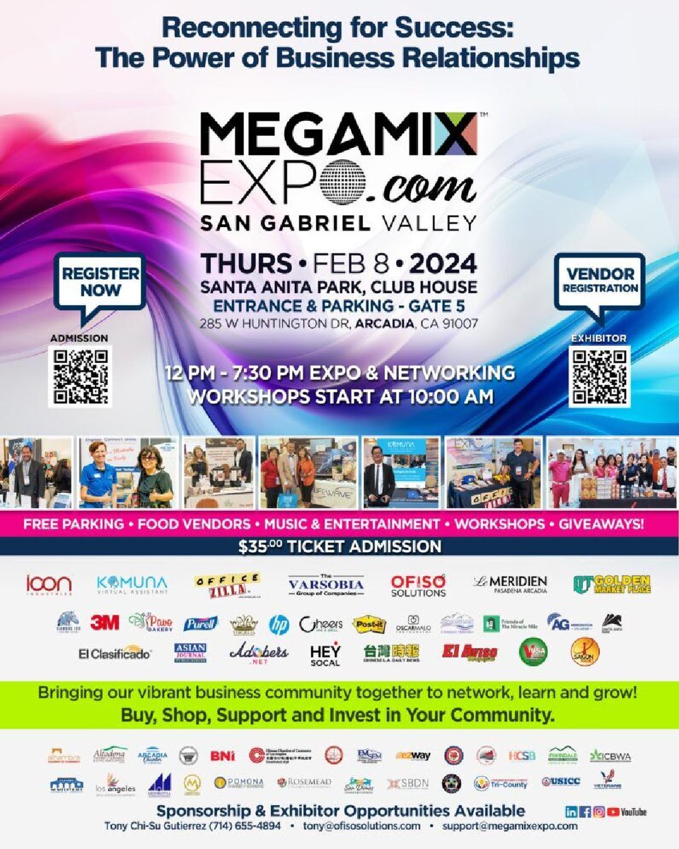 This is on Thursday! Have you registered yet?

Visit us at our booth for a FREE business consultation! 

#MegaMixExpo2024 #Cybertegic #B2BEvent #DigitalMarketing #BusinessConsultation