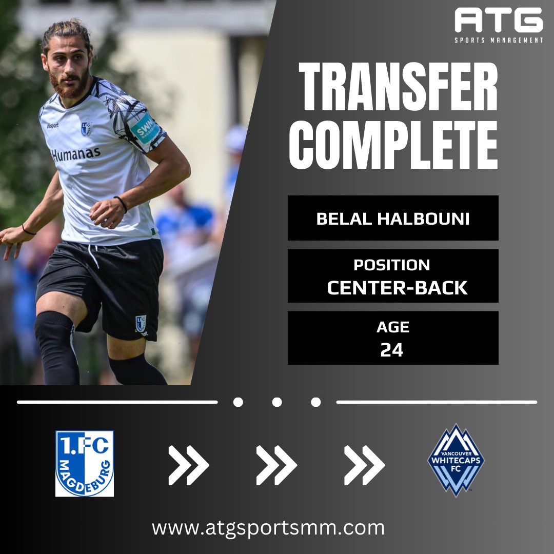 🚨 Done deal 🚨@belalhalbouni joins @whitecapsfc on a permanent transfer! We are very happy and excited for Belal as he is set to embark on a new chapter in his professional career! Time to shine 🤝🤞#VWFC #canMNT