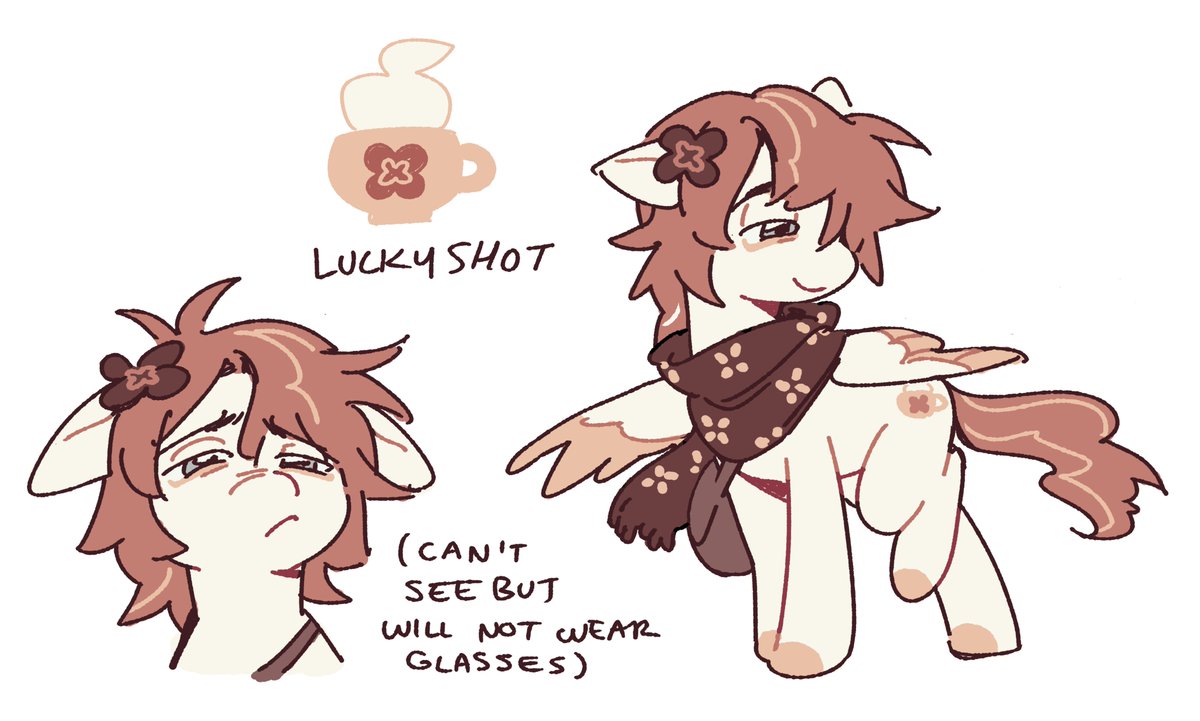 someone asked me about my ponysona on tumblr, heres my secret: ive been redesigning it every four years since i was 12. no true sona 