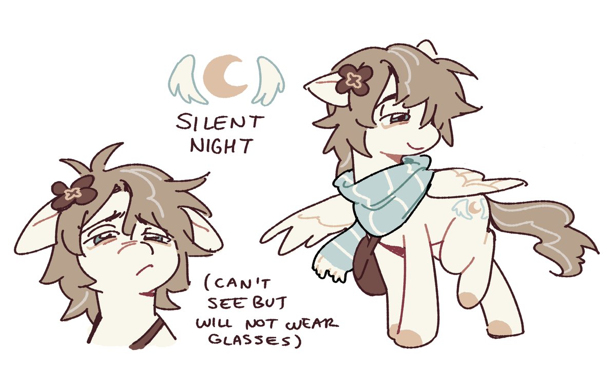 someone asked me about my ponysona on tumblr, heres my secret: ive been redesigning it every four years since i was 12. no true sona 