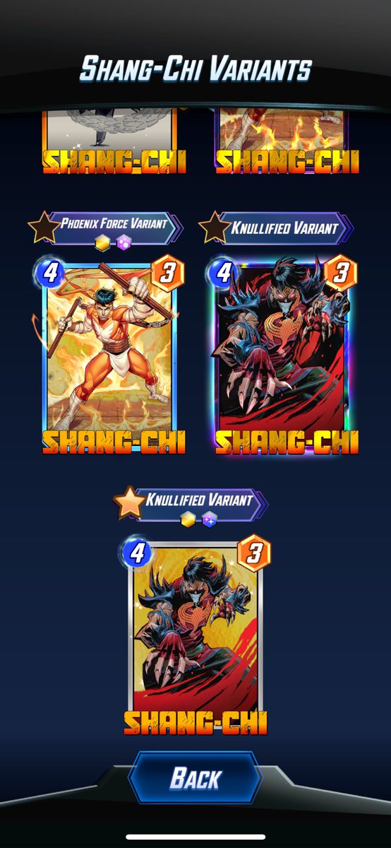 ceejayyalt's tweet photo. 1 split luck. 🟡
@SnapVariants
#ShangChi
#MarvelSnap
#SnapVariant https://t.co/ewzDb0aryk