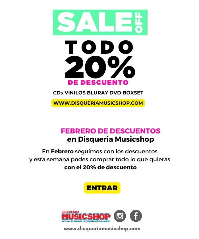 SoyMirandaClub's tweet photo. ¡Atención fans! La disquería argentina MUSIC SHOP tiene 20% de descuento en todos los discos y hay muchos de Miranda! Incluso vinilos. Ellos envían a México sin problema. ¡Aprovechen el descuento! 

https://t.co/vgvd73JoZl https://t.co/NwxrerkKkm