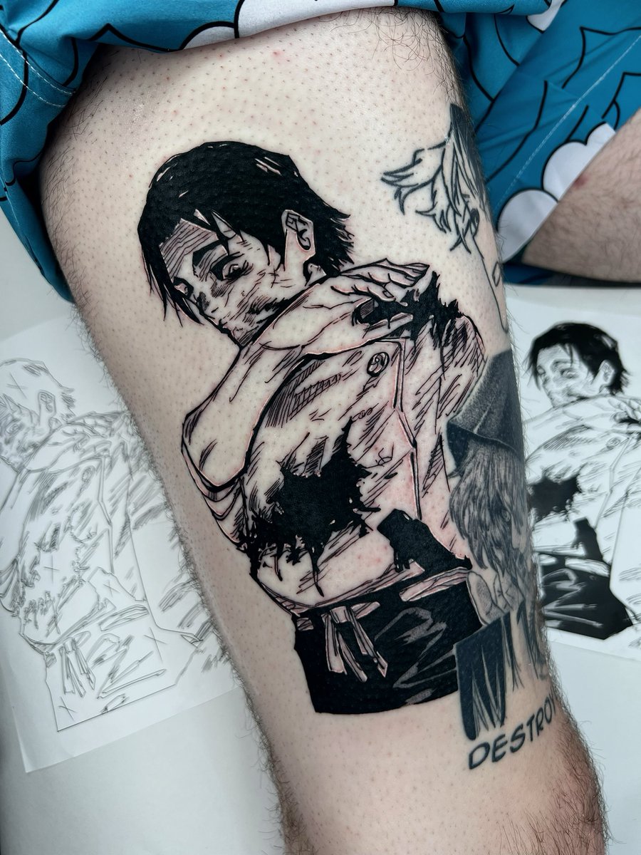 paintedbluu's tweet photo. Instagram sucks, tiktok sucks,  none of my posts get any reach anymore and I’m making sick fucking tattoos so 🖕🏻🖕🏻🖕🏻 https://t.co/Eu4qPo4LSl