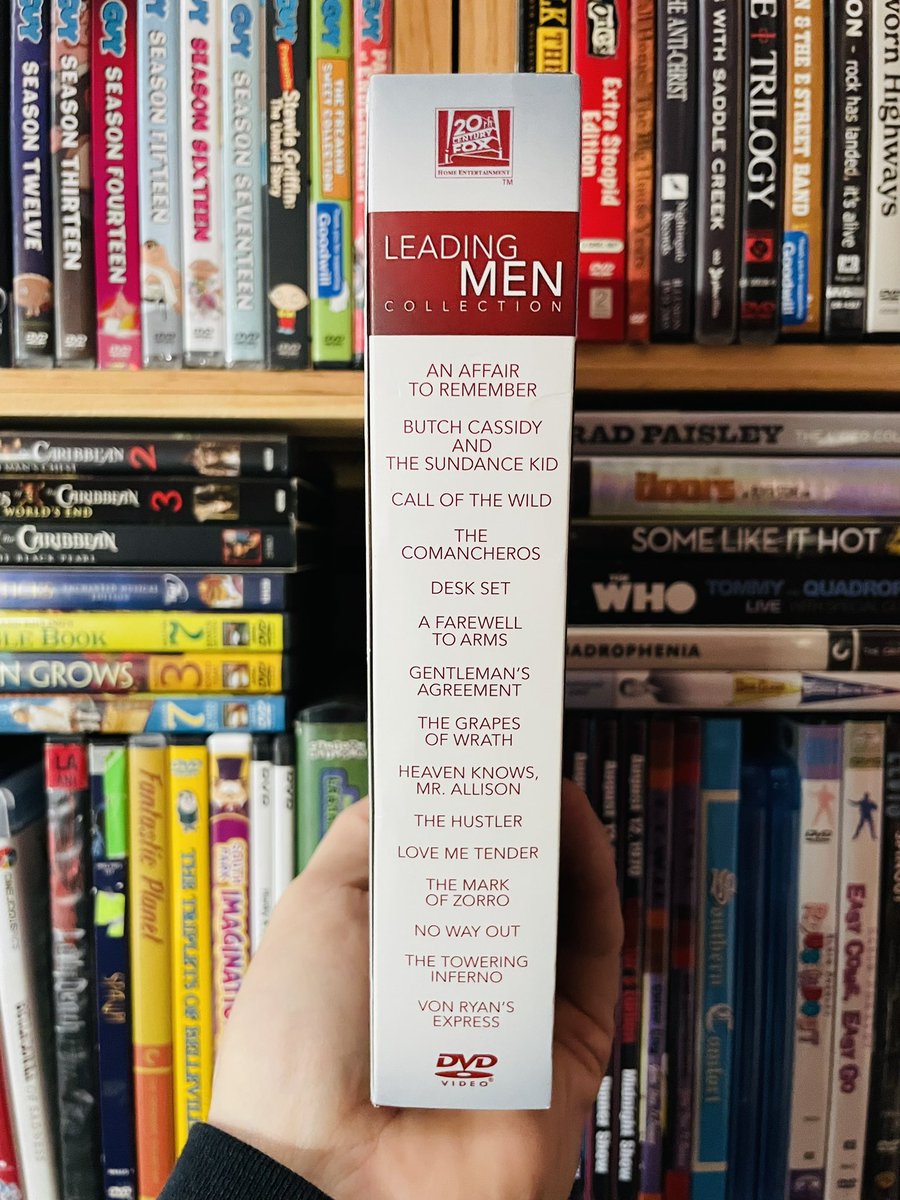 The cool thing about being “the DVD guy” at work is people are always bringing me stuff they’re unloading for whatever reason. My wife would probably say this is the “uncool” thing, but what does she know? #FilmBuff #ClassicCinema #RonaldReagan