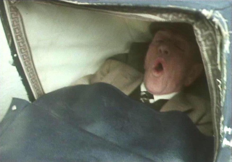 The sight of Joe Gladwin in a pram is one of the most simultaneously disturbing and hilarious images in all of Last of the Summer Wine – 'The White Man's Grave' was first broadcast on the 6th of Feb 1983 #clarkeaday