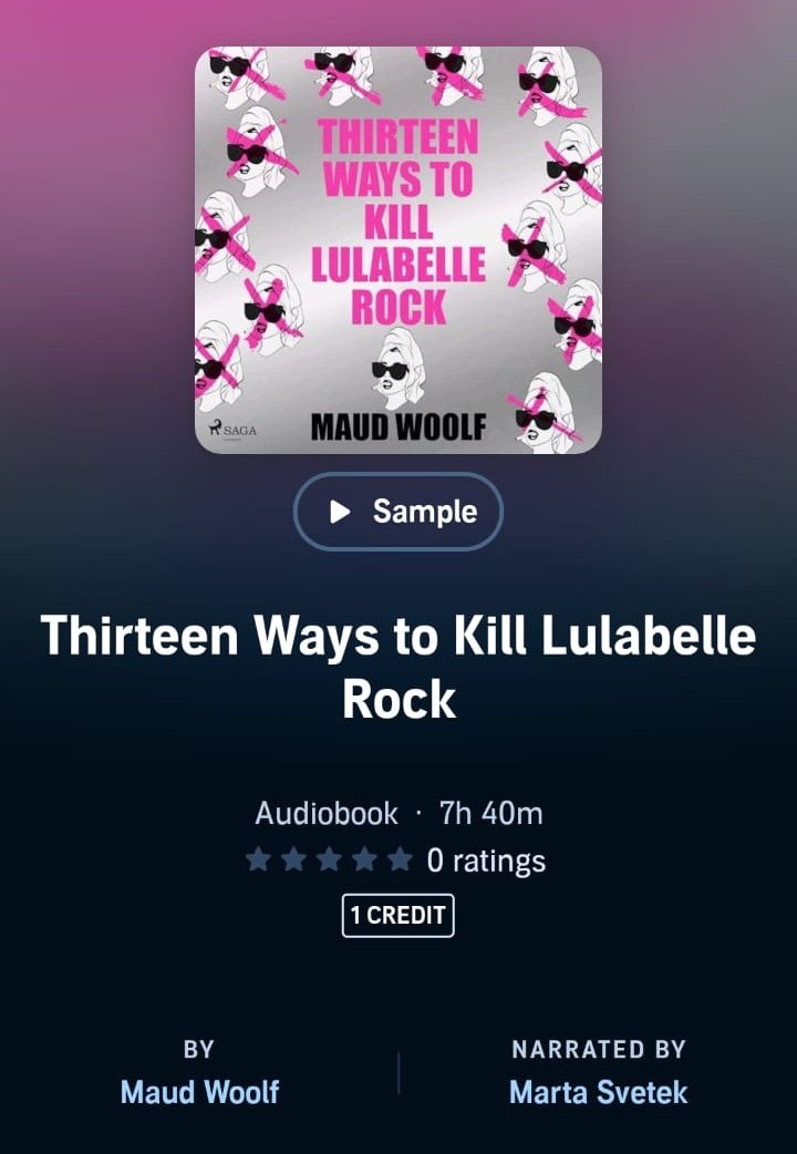 How cool is this?! My first audiobook is officially out and available on Audible! Thank you @WoolfWolf for letting me narrate this exciting sci-fi novel, @prlstudioLDN for being so wonderful to record with & @ShiningVoices for being the best agents ever! amzn.eu/d/fSTpEU4