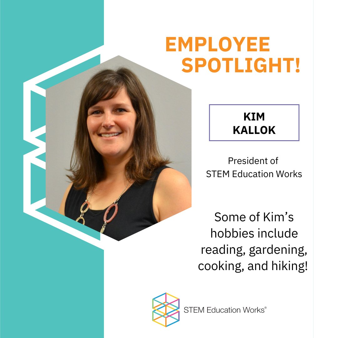 STEMeduWorks's tweet photo. Big news! We'd like to announce Kim Kallok as the new President of STEM Education Works! We're looking forward to all the great things to come under Kim's leadership.
Join us in welcoming Kim to the team!
#MakeTimeForSTEM #STEMEducation https://t.co/tzTa0PwoMg