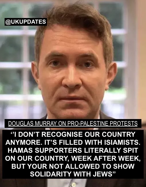 Do you agree with Douglas Murray?

Yes or No?