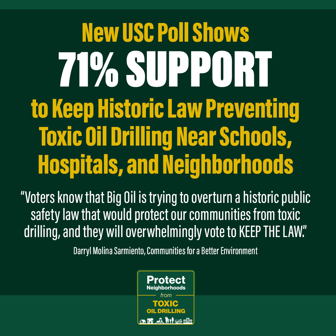 cleanhealthyCA's tweet photo. Across age, race and gender, Californians agree that it’s important to keep the law that protects our communities from toxic oil and gas drilling. That’s why Big Oil has already spent over $40 million and will spend even more to overturn the law. https://t.co/DaKSHrGJFa