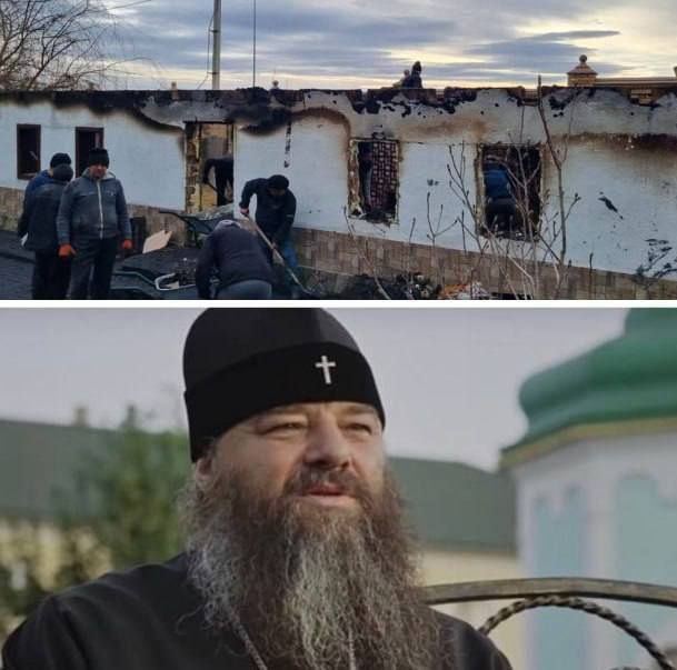 karpov16's tweet photo. Il y a un mois, les partisans 🇺🇦 d’une «église orthodoxe pure» dans les #Carpates ont brûlé la maison du père Longin, l’Abbé, métropolite du Patriarcat de Moscou, celui qui a adopté plus de 400 enfants orphelins en #Ukraine
Aujourd’hui on a essayé de le tuer!
#ZelenskyWar https://t.co/v7BG51UjQ1