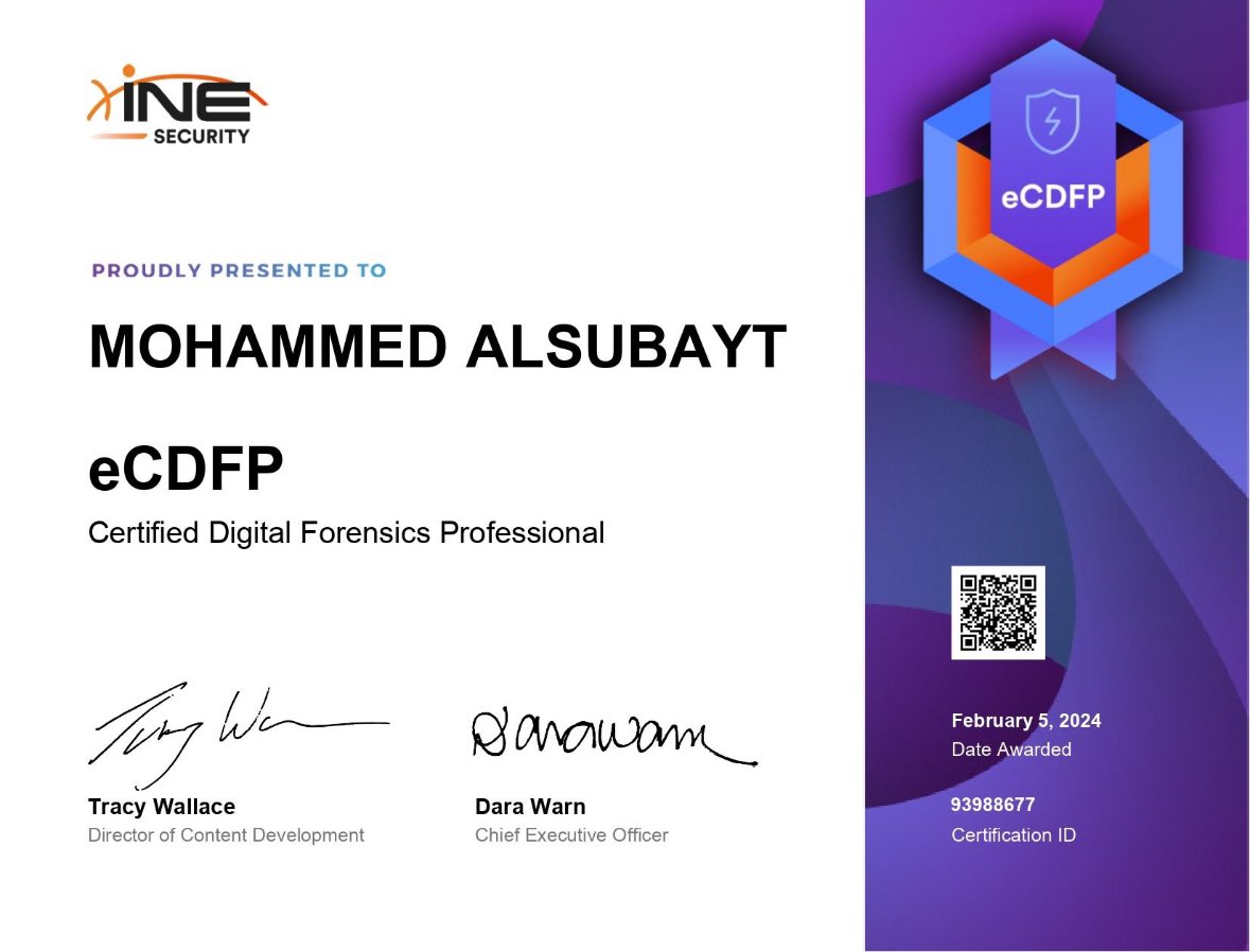 AlsubaytM's tweet image. One step forward 
#eCDFP